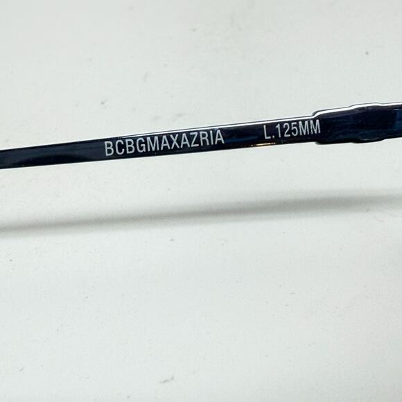 BCBGMAXAZRIA Sunglasses Frames‎ Fave Gunmetl Blue 52-14-125 CV 20731 main image 6